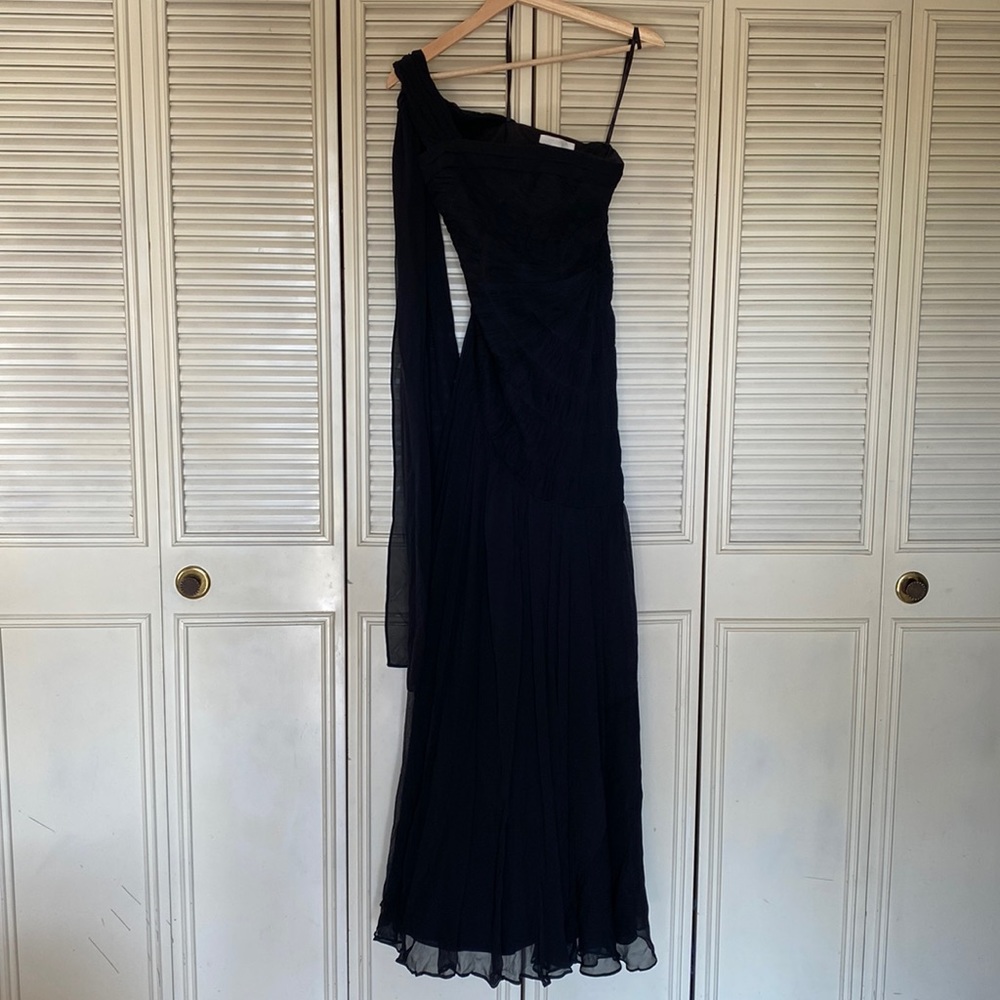 Ann Taylor Silk Chiffon Gown